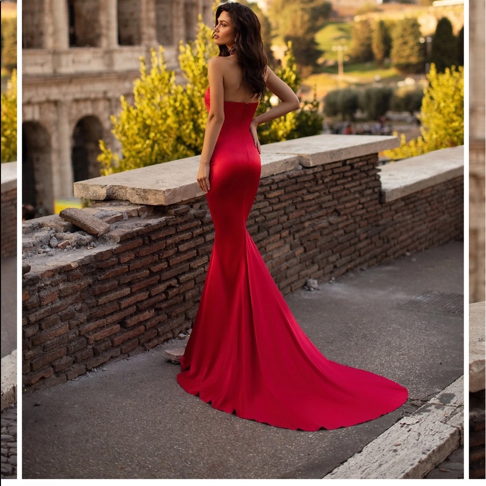 Alamour the label red dress